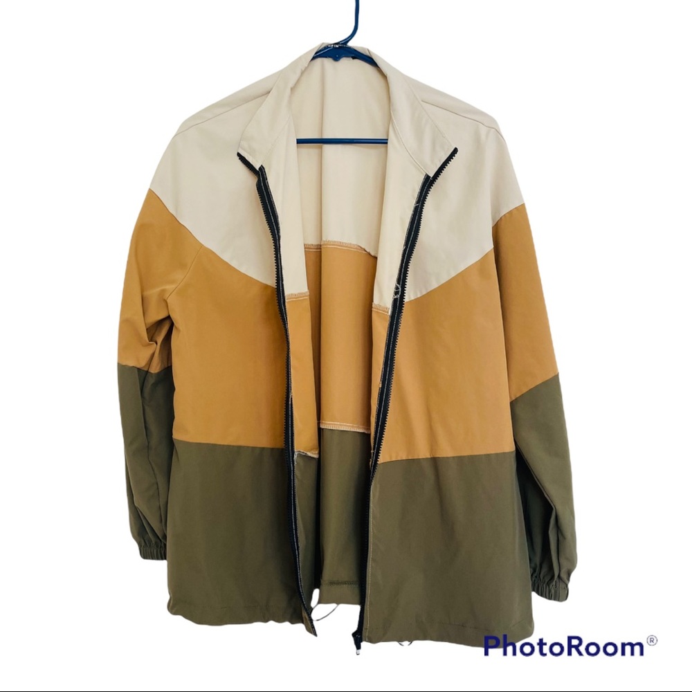 Color block hoodie